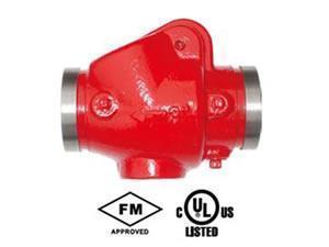 UL FM Grooved-end Swing Check Valve